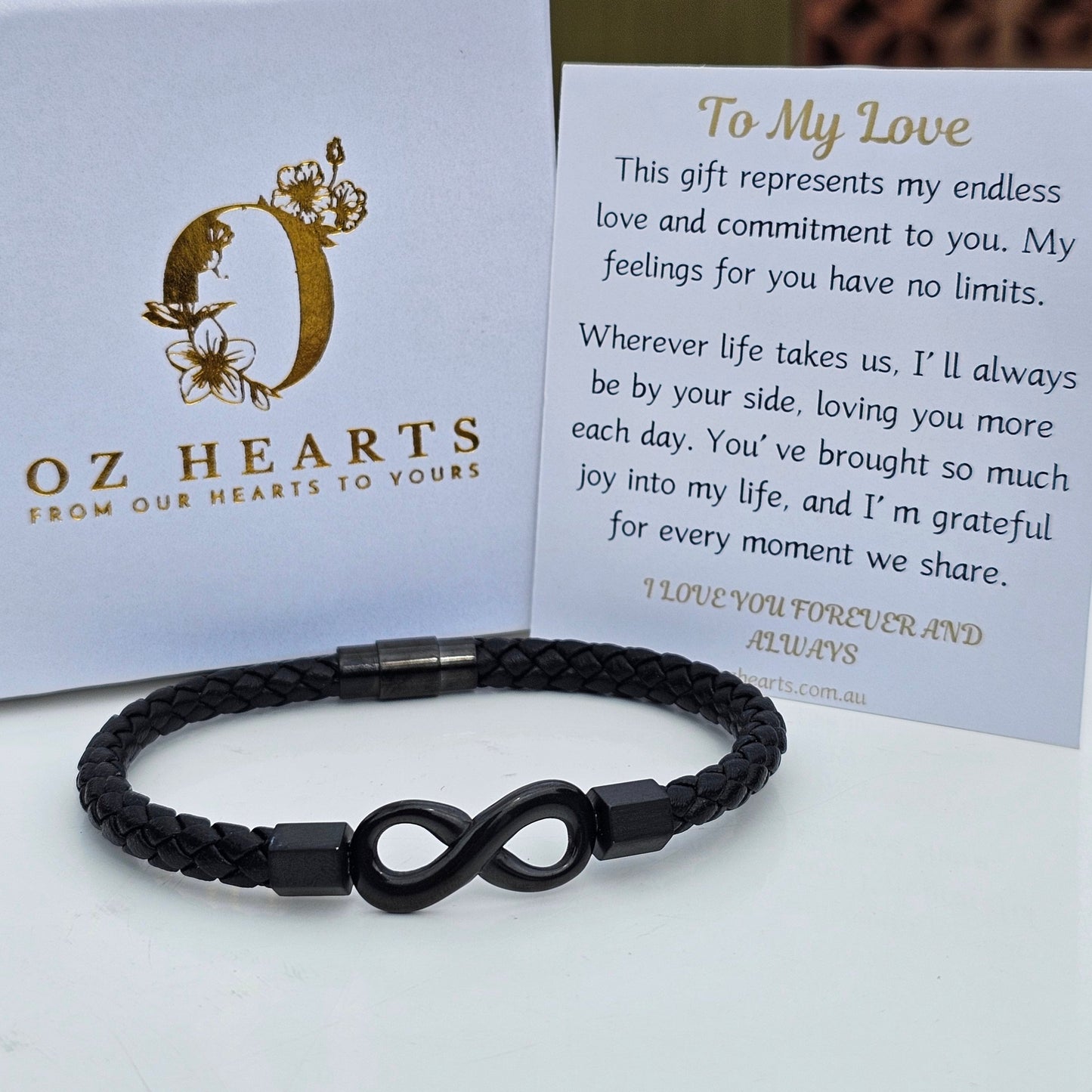To My Man -  Infinity Bracelet