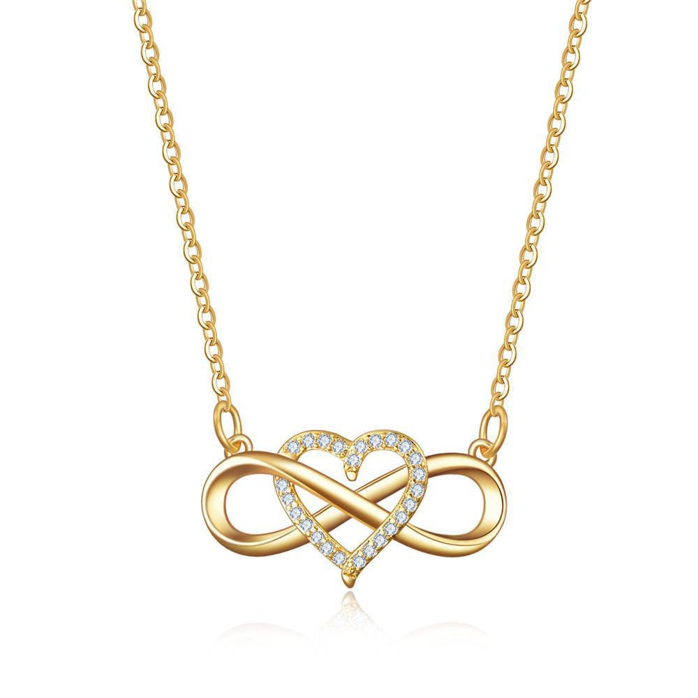 To My Daughter - Infinity Heart Necklace