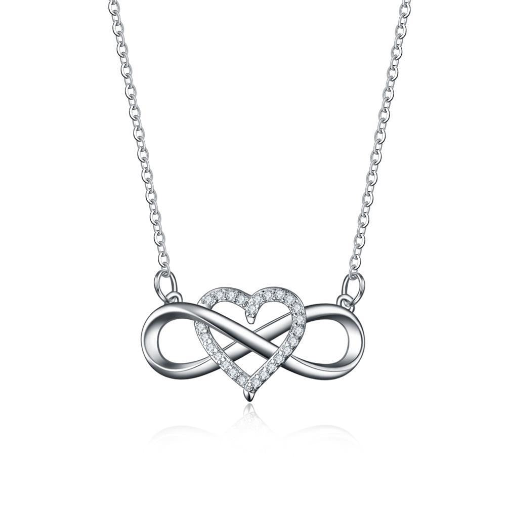 To My Daughter - Infinity Heart Necklace