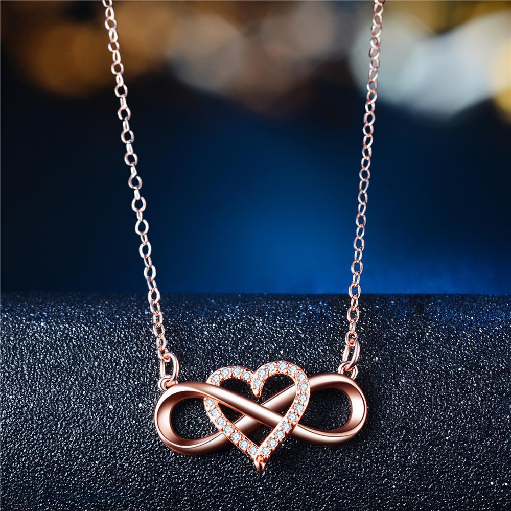 To My Daughter - Infinity Heart Necklace