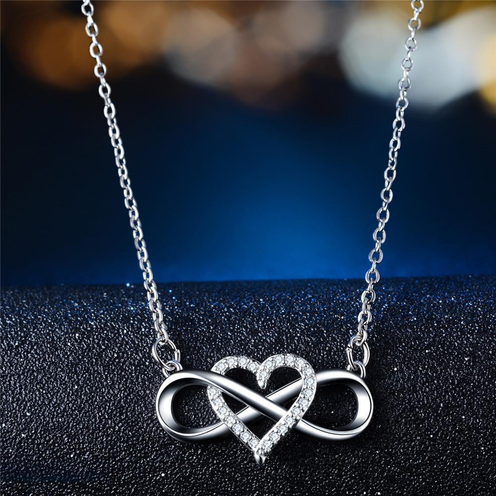 To My Daughter - Infinity Heart Necklace