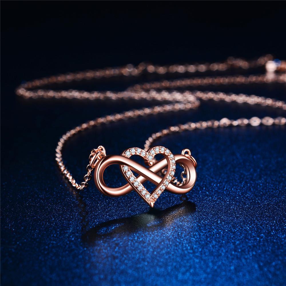 To My Daughter - Infinity Heart Necklace