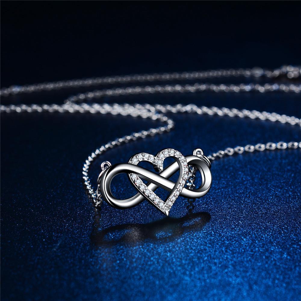To My Daughter - Infinity Heart Necklace