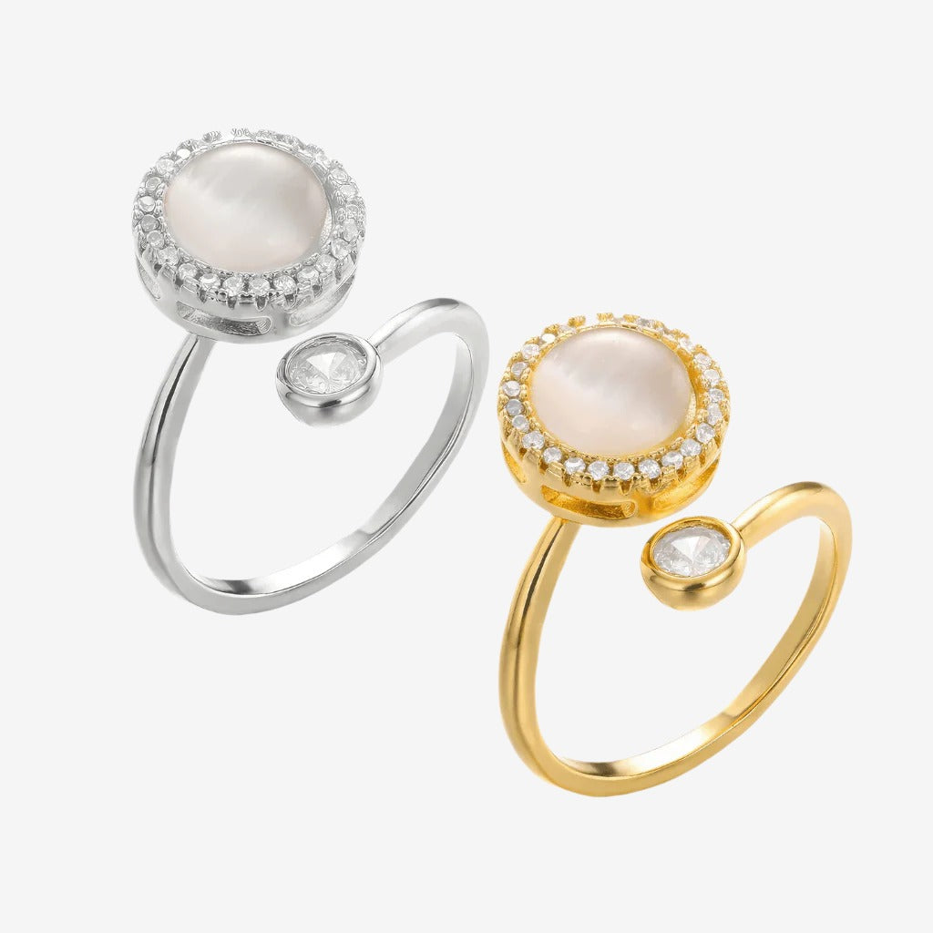 To My Daughter - Opal Anxiety Fidget Ring