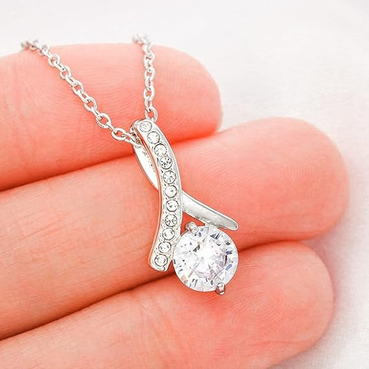 To My Granddaughter - Infinite Diamond Necklace