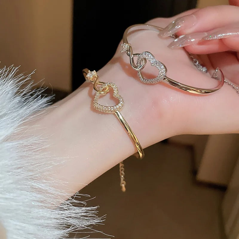 To My Wife - Infinity Heart Bracelet