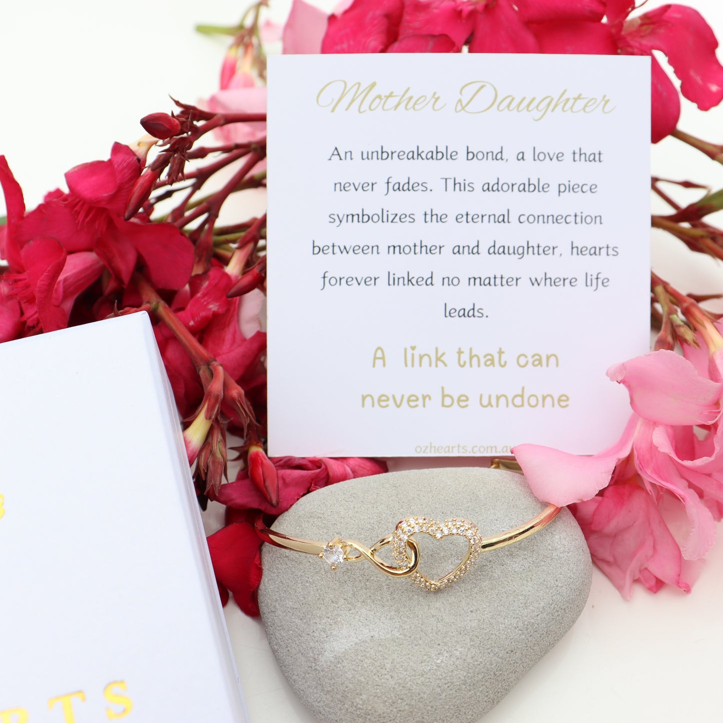 Mother Daughter - Infinity Heart Bracelet