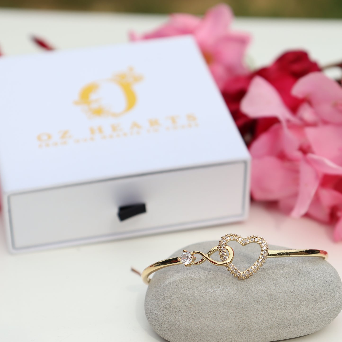 Mother Daughter - Infinity Heart Bracelet