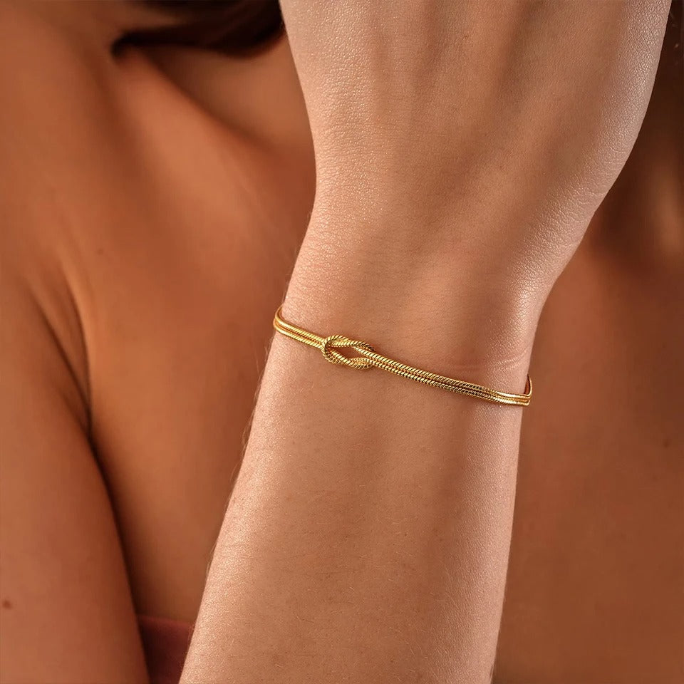 Mother Daughter - Knot Bracelet