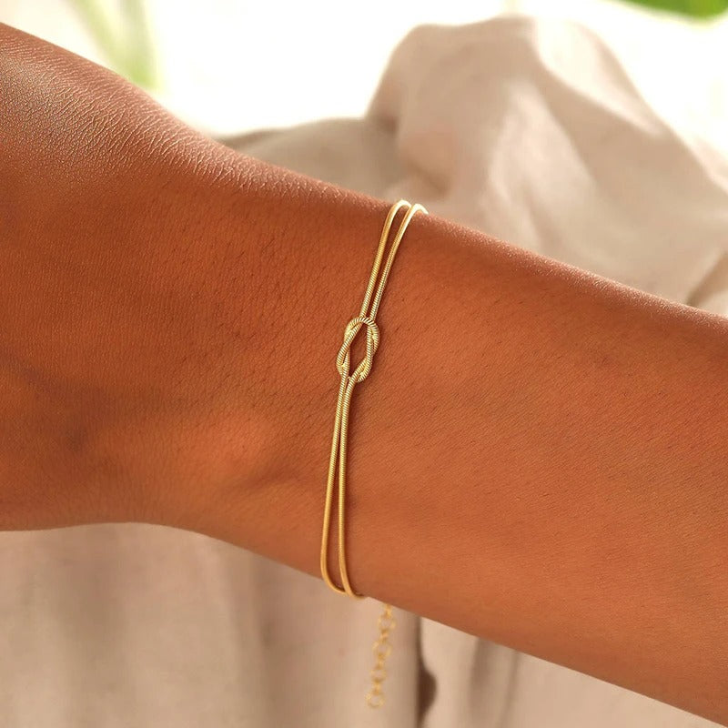 Mother Daughter - Knot Bracelet