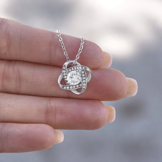 Mother Daughter - Love Knot Necklace