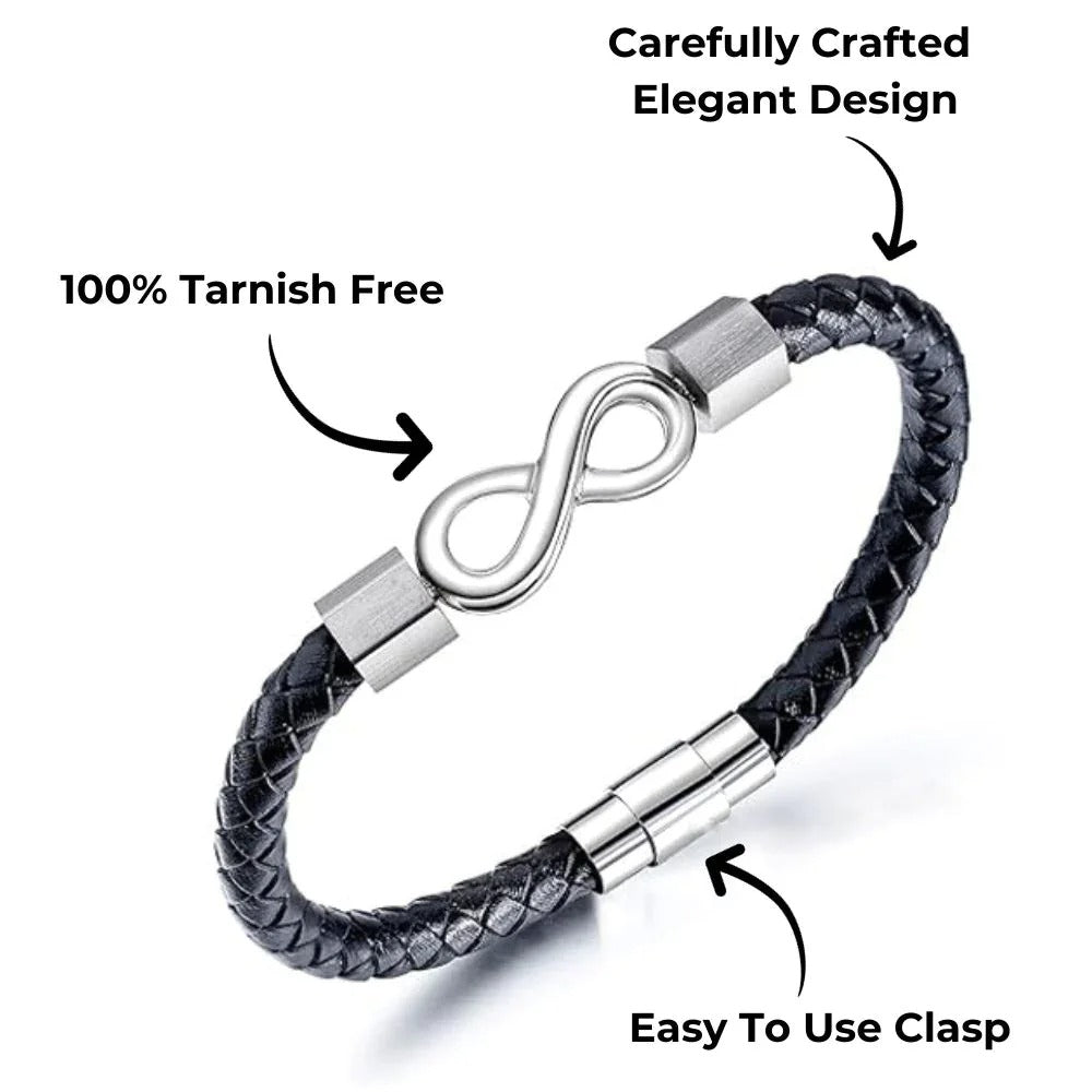 To My Man -  Infinity Bracelet
