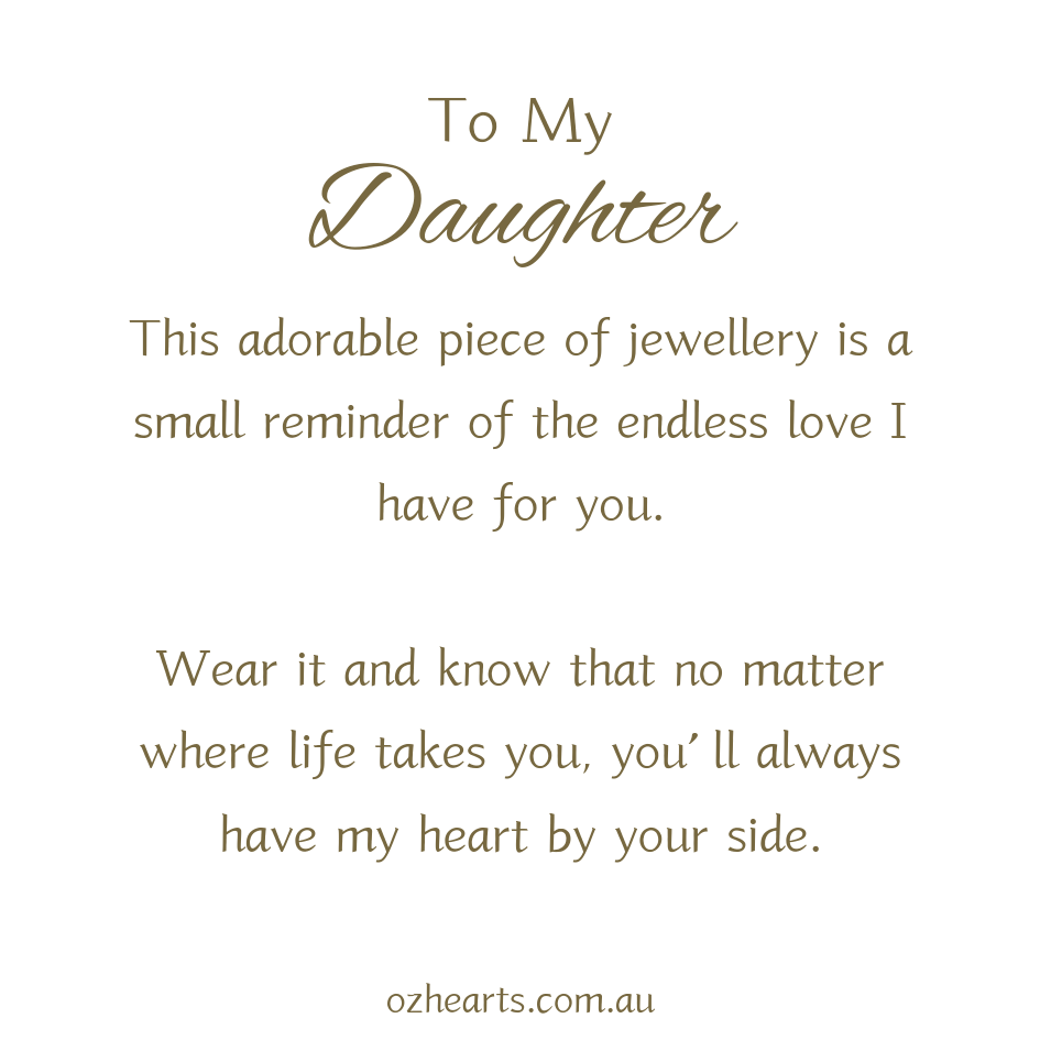 To My Daughter - Infinity Heart Bracelet
